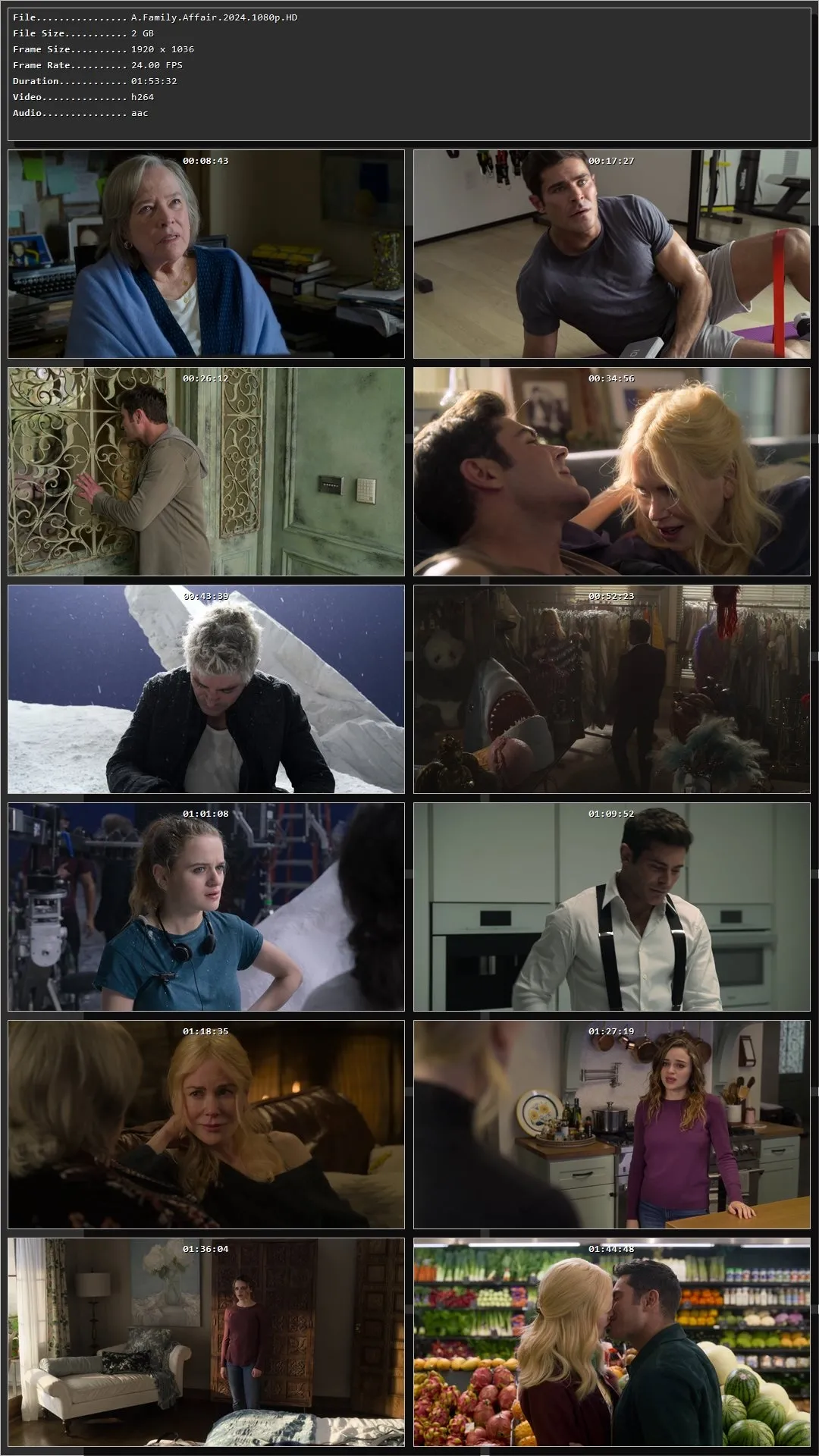 A Family Affair 2024 Hindi Dual Audio HDRip 1080p – 720p – 480p